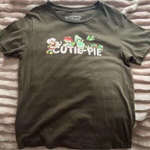 PacSun Brown and Green Short Sleeve Tee